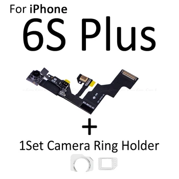 Eesmine Kaamera Ringi Omanik iPhone 5 5S 5C SE 2016 6S 6 Pluss Sõidusuunas Kaamera Objektiivi Valguse Proximity Sensor Flex Kaabel