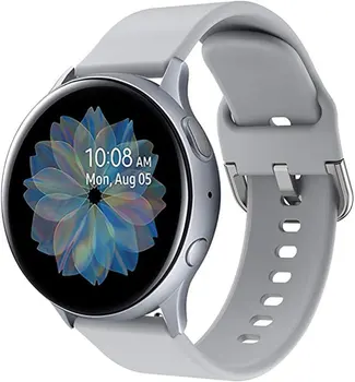 20mm Kella Rihm Samsung Galaxy Vaadata Aktiivne 2 Silikoon Watch Band Käevõru Sport Amazfit piiripunkti Vöö Asendamine Rihm
