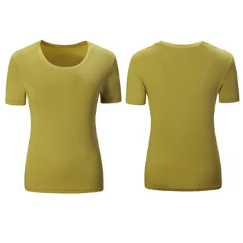 Naine riideid tshirt naiste graafiline t-särgid tshirt Microfiber Spandex Lühike Broadcloth Tahke