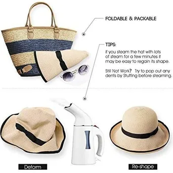 Naiste Floppy Summer Sun Beach Straw Hat UPF50 Kokkupandav Lai Nokk Päike Müts Daamid Vibu Sõlm Väljas Reisi Mereäärne Reisi Müts