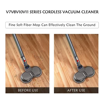 Elektrilised mopp Sobib Dyson V10 V11 V8 V7 Juhtmeta Stick Vacuum Cleaner, Korrus Manus Märg ja Kuiv Kahesuguse kasutusega