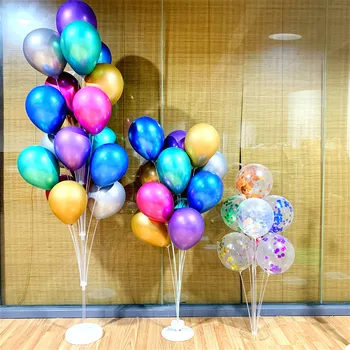 Õhupalli Seista Omanik Veerus Konfetit Õhupallid Sünnipäevaks Ballon Lapsed Baby Shower Pulmapidu Teenetemärgi