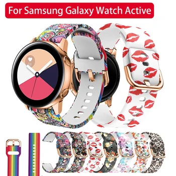 Rihm Samsung Galaxy Vaadata Aktiivne 2 40/44mm Käik Sport käevõru Randme Watchband 20mm Kella rihm samsung active2 3 42mm bänd
