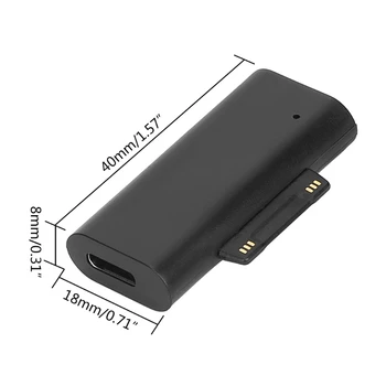 USB Tüüp C PD laadija Kaabel, Adapter microsoft - Surface Pro 34567 Converter