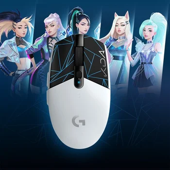 Logitech G304 LIGHTSPEED Gaming Mouse 2.4 G Traadita KANGELANE Andur DIY 12000DPI 6 Programmeeritavat Nuppu Gamer Hiirte KDA Ltd Edition