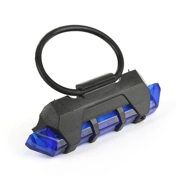 5 LED USB Laetav Jalgratta Jalgrattasõidu Ohutus Hoiatus Tagumise Lambi Bike Saba Kerge Kaasaskantav Flash Light, Super Bright