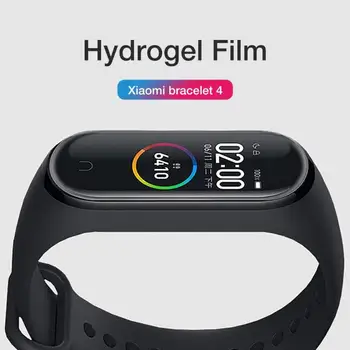 Hüdrogeeli Film Screen Protector For Xiaomi Mi Band 3 4 Kaitsekile Smart Watch Käepaela Miband Veekindel Tarvikud