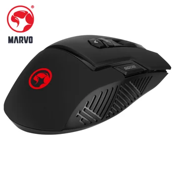MARVO M355 Gaming Mouse , Mängude Optilise Sensoriga Hiired , 7 Värvid Backlight Arvuti Hiir