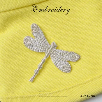 1 Töö dragonfly plaastrid riided kleidi tikandid moodustavad moerõivad väike DIY raud liblikas plaastrid