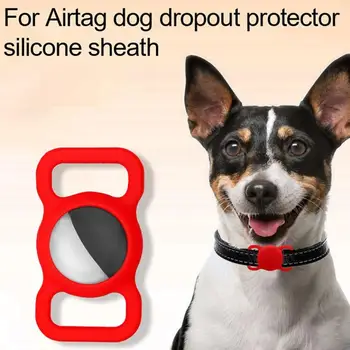 Uus Kaitsev Puhul Airtags Jälgimise Silikooni Puhul koer Pehme Anti-kahjum Apple Õhu Sildid Silikooni Puhul Katta Hangable