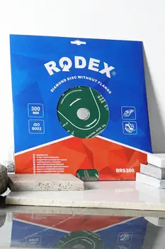 Rodex RRS300 Kanal Turbo Diamond Lõikamine Ketas Marmor, Tellis, Graniit, Kivi 300mm