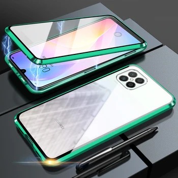 Huawei P30 Pro Mobiiltelefoni magnet metalli kahepoolne klaasi Puhul P40 lite P30 P20 Pro 8x 9x Y9 P smart Z 2019 Au mate 30 20