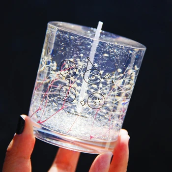 1000 g DIY Lõhnav Küünal Tooraine Läbipaistev Jelly Vaha Kristall, Küünal Cup Küünal Materjali Tarned küünla valmistamise tarvikud