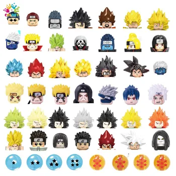 Lapsed Mänguasjad 8pcs/palju Jaapani Anime Naruto Tegevus Arvandmed ehitusplokid Mini Cartoon Tellised, Mänguasjad, Laste Sünnipäev Kingitused