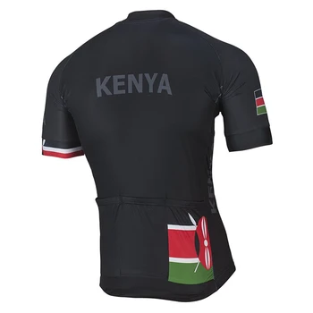 Kenya 2020. aasta Uus Meeskond Suvel Väljas Must Jalgrattasõit Jersey Jalgratta Kanda Bike Mountain Road Race Tops Bike Hingav riietus