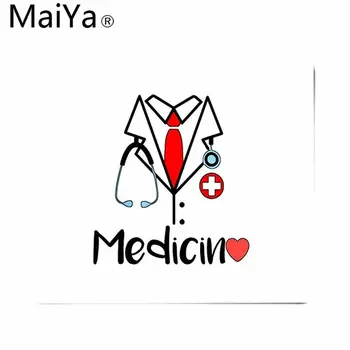 Maiya parima Kvaliteediga Arst, Õde, Meditsiin Meditsiini Kummist Hiirt, Vastupidav Töölaud Mousepad Top Müük Hulgi-Gaming mouse Pad