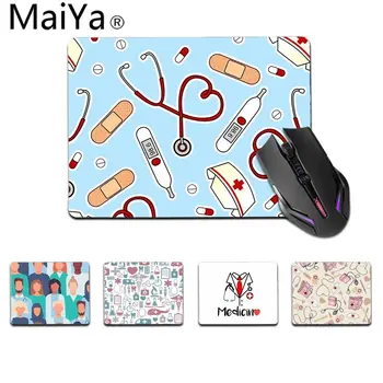 Maiya parima Kvaliteediga Arst, Õde, Meditsiin Meditsiini Kummist Hiirt, Vastupidav Töölaud Mousepad Top Müük Hulgi-Gaming mouse Pad