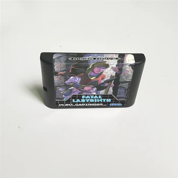 Surmaga lõppenud Labürint - EUR Kaas Koos Retail Box 16 Bit MD Mäng Kaardi jaoks Sega Megadrive Genesis Video Mängu Konsool