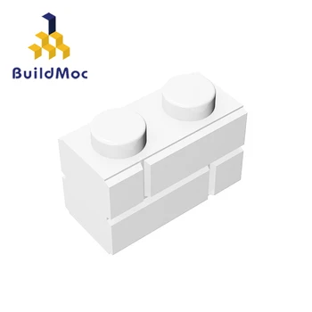 BuildMOC Koondab Osakesed 98283 1x2 ehitusplokid Linna DIY Classic Brand Tellised Lahtiselt Mudel Arvandmed E