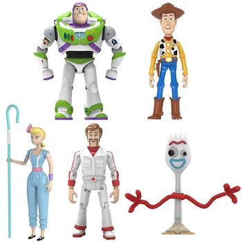 Mänguasja Lugu - Action Figures Laste koomiksitegelast Mudel Mänguasi, Buzz Lightyear Woody Forky Kids Mänguasi