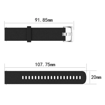 Pehmest Silikoonist Randme Bänd Huami Amazfit GTS GTR 42mm Käevõru 20 mm Rihma Xiaomi Amazfit Piiripunkti BIT Noorte Kantavad Watch Band