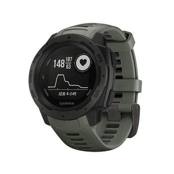 Silikoon Watch Band Rihma Garmin Instinkt Smart Watch 22mm Asendamine Quick Release eemaldamise tarvikud Rihm