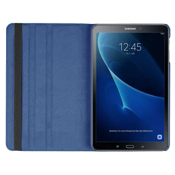 Tab A6 10.1 Juhul, 360 Kraadi Pöörlev Folio PU Nahk Juhul Flip Cover For Samsung Galaxy Tab 6 10.1 T580 T585 10.1