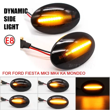 LED Dünaamiline suunatule Pool Sm-i Lamp Repeater Auto Kollane Ford Fiesta MK3 MK4 KA Mondeo Transit Tourneo