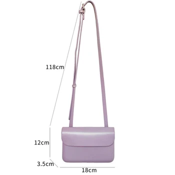 Naiste Mini Crossbody Telefoni Kott (Solid Color Lihtne Stiil Daamid õlakott kvaliteetsest PU Nahk Noorte Kata Kott Kogu Müük