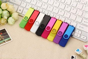 Värvikas Nutikas Telefon USB Flash Drive 32g Pen Drive 64g 128g pendrive 16g OTG väline ladustamine micro-usb Flash Drive mälupulk