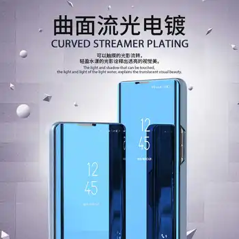 Smart Mirror Flip Case For Samsung Galaxy A12 A32 A52 A72 A82 A02 A21S A31 A41 A51 A71 S20FE S21 Pluss M21 M31 M51 S10 Lite Kate