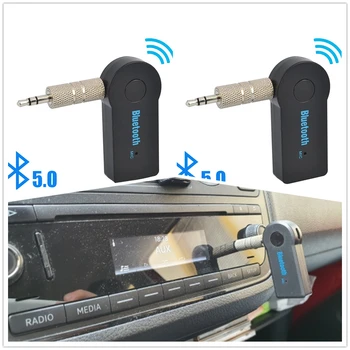 Bluetooth-Aux-Juhtmeta Kaasaskantav Mini Auto Bluetooth Music mp3 Audio Vastuvõtja Adapter 3.5 mm Stereo iPhone, Android telefonid