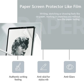 Apple ipad pro 12.9 Paber film ipad pro 12.9 11 2020 2021 2018 ekraan kaitsja kohta ipadpro kaitsekile nr klaas