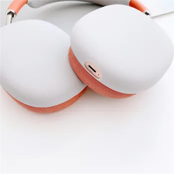 Uue värviga Kõrvaklapid kate Apple Airpods Max Silikoon kõrvaklappide Käepide Peakatted Kaitseriietus Candy Värvi Juhul Tarvikud