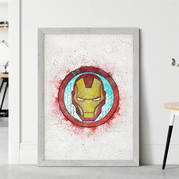 Marvel Superheld Avengers Pääsme Plakati Print Iron Man Lõuendile Maali Kapten Ameerika Seina Art Pilt Elutuba Home Decor