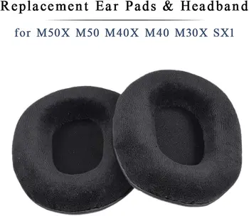 Asendamine Kõrva Padjad Padjad, Mälu Vaht Kõrvapadjakesed jaoks ATH M50/ M50X/ M20/ M40/ M40X/ SX1 OVER-EAR Kõrvaklapid