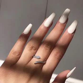 2021new hulgi-cz ehted kõrge kvaliteediga hõbe värvi avatud madu sõrme trendikas sõrmus naistele