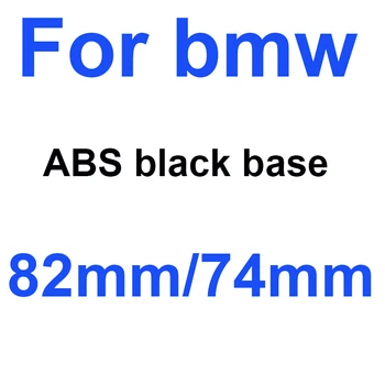 2pcs/set 82mm Front Trunk Kleebised Abs Must Mitteväärismetallist Kate Kapoti Logo Boot Silt, Märk Kapuuts Embleemi jaoks Alpina Sinine Valge