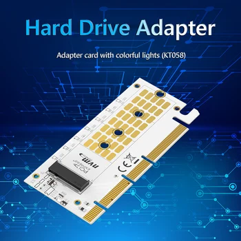 MAIWO M. 2 SSD Adapter LED laienduskaardi M. 2 NVME, et PCIE 3.0 X16 Ärkaja Kaardid WIN 7 8 10 Linux laienduskaardi