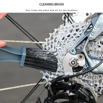 Jalgratta Keti Puhastamine Harja Plastikust Kett Käik Grunge Pintsliga Kantav Bike Cleaning Tool