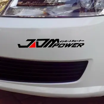 JDM POWER Auto Kleebis Aknas Kaitseraua Decal Toyota Honda Volkswagen Mitsubishi Auto-Styling Vinüül Kleebised niiskuskindel