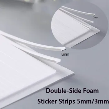 5mm/3mm Laius kahepoolne 3D Vaht Ribadeks Liimid Magic Kleebis DIY Shaker Kaartide Tegemise Scrapbooking Paber Käsitöö Supplie