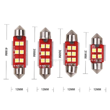 15tk Canbus LED Salongi Valgus Valge Pirnid Kit Kaart Dome numbrimärk Lamp Ford Edge 2011 2012 2013