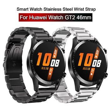 Luksus Rihmad Huawei Vaadata GT2 46 mm GT 2 Watchbands Roostevabast Terasest Randme Ansamblid paski ei zegarkow correas de reloj