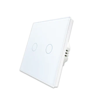 WIFI smart touch lüliti Tuya APP RF433 traadita kaugjuhtimispult Alexa Kontrolli Nr neutraalne juhe 220V 110V 1/2/3/4gang seina valguse lüliti