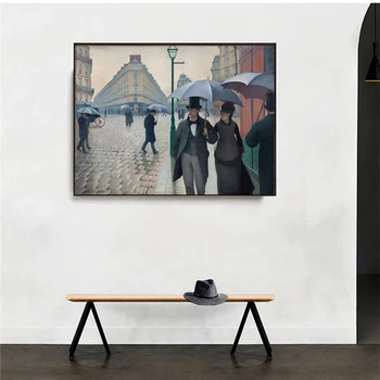 Kodu Kaunistamiseks Kunst Seina Pildid Elutuba Plakati Print Lõuend Maalid Prantsusmaa Gustave Caillebotte Joonis Maali