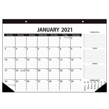 Laua Kalendrikuu Planeerija 2021 Kalender Laua Seina Kaunistamiseks Memo Päevakava, Tegevuskava Korraldaja Office