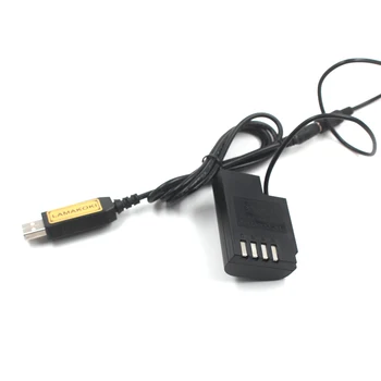 USB Power Kaabel Plus BP-61 Dummy Aku Sigma SD Quattro H SDQ SDQH Jaoks Panasonic GH3 GH4 GH5 GH4 GH5s G9 Kaamerad