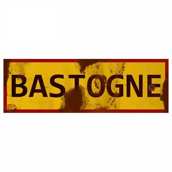 Bastogne Lahing Mõhk Märk Mootorratta Lainelaua Auto Kleebised isikud Kaitseraua Aknas Decal Anime Graafika KK13*5cm