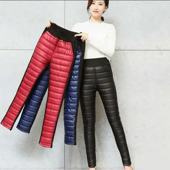4XL Talvel Soe Paks Velvet Püksid Naiste Vabaaja Tuule Puuvill Pliiats Püksid Naiste Kõrge Vöökoht Tagumik Tõste-Säärised Pluss Suurus